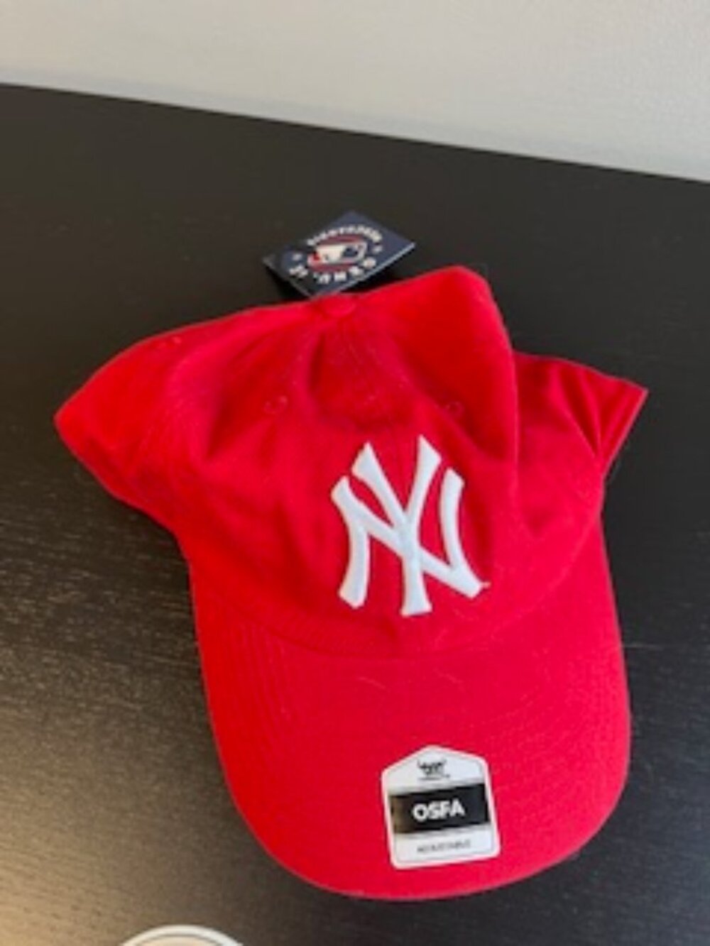 NY Yankees Red Baseball Cap